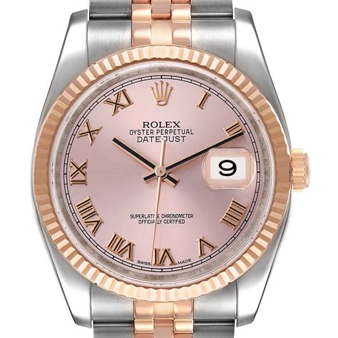 rolex datejust 36 steel rose gold|Rolex Datejust 36mm price.